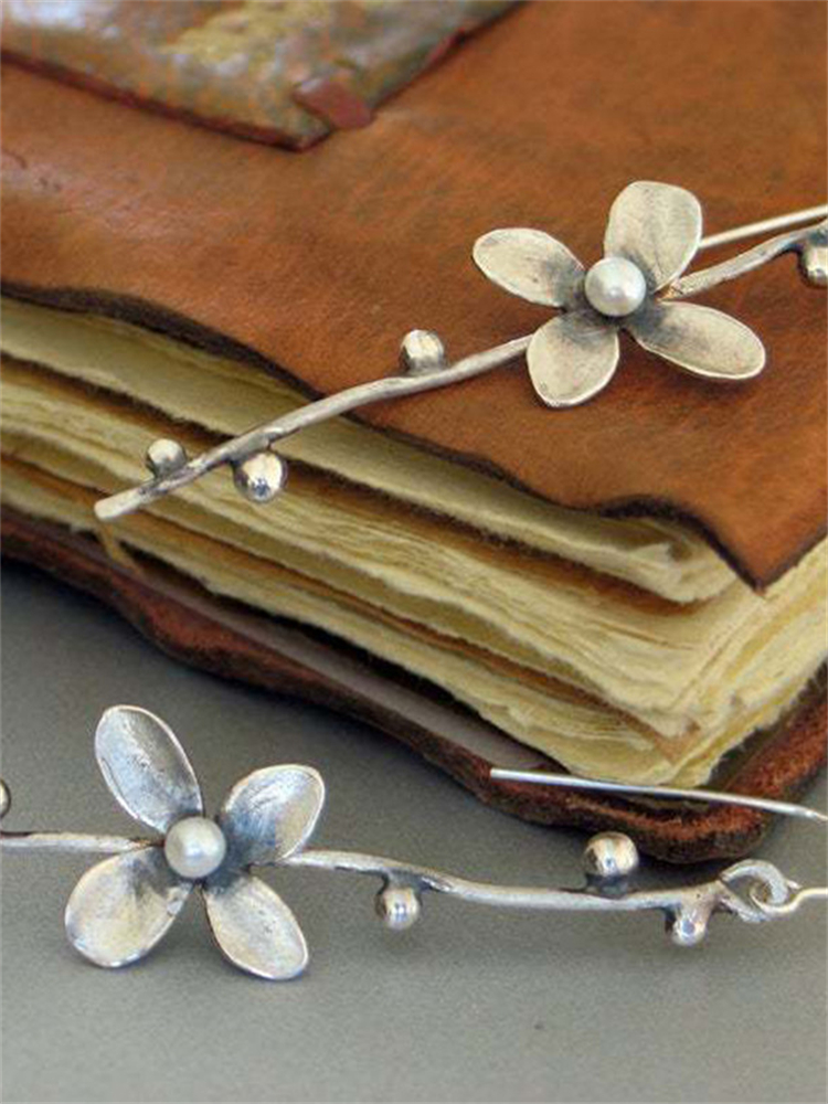 Comstylish Boho Vintage Flower Inspired Earrings