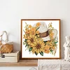 Flower Hat-Crystal Rhinestone Diamond Painting