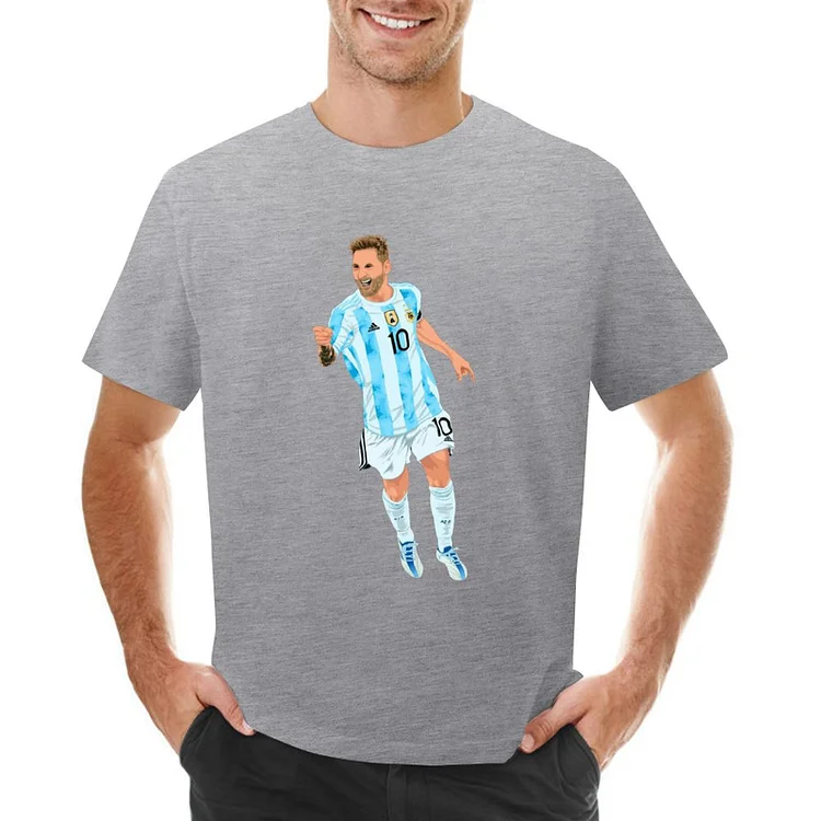 Lionel Messi Inspired Men's T-shirt