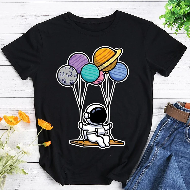 Space lover T-Shirt Tee -603987-Annaletters