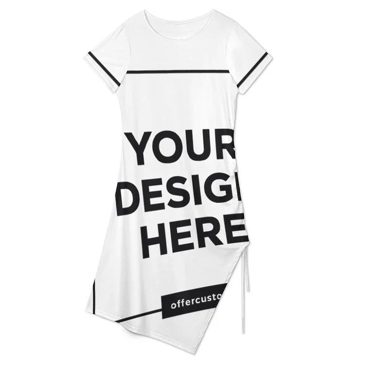 Personalized Design Split Dress