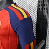2026 Player Version Long Sleeve Spain Home Football Shirt 1:1 Thai Quality