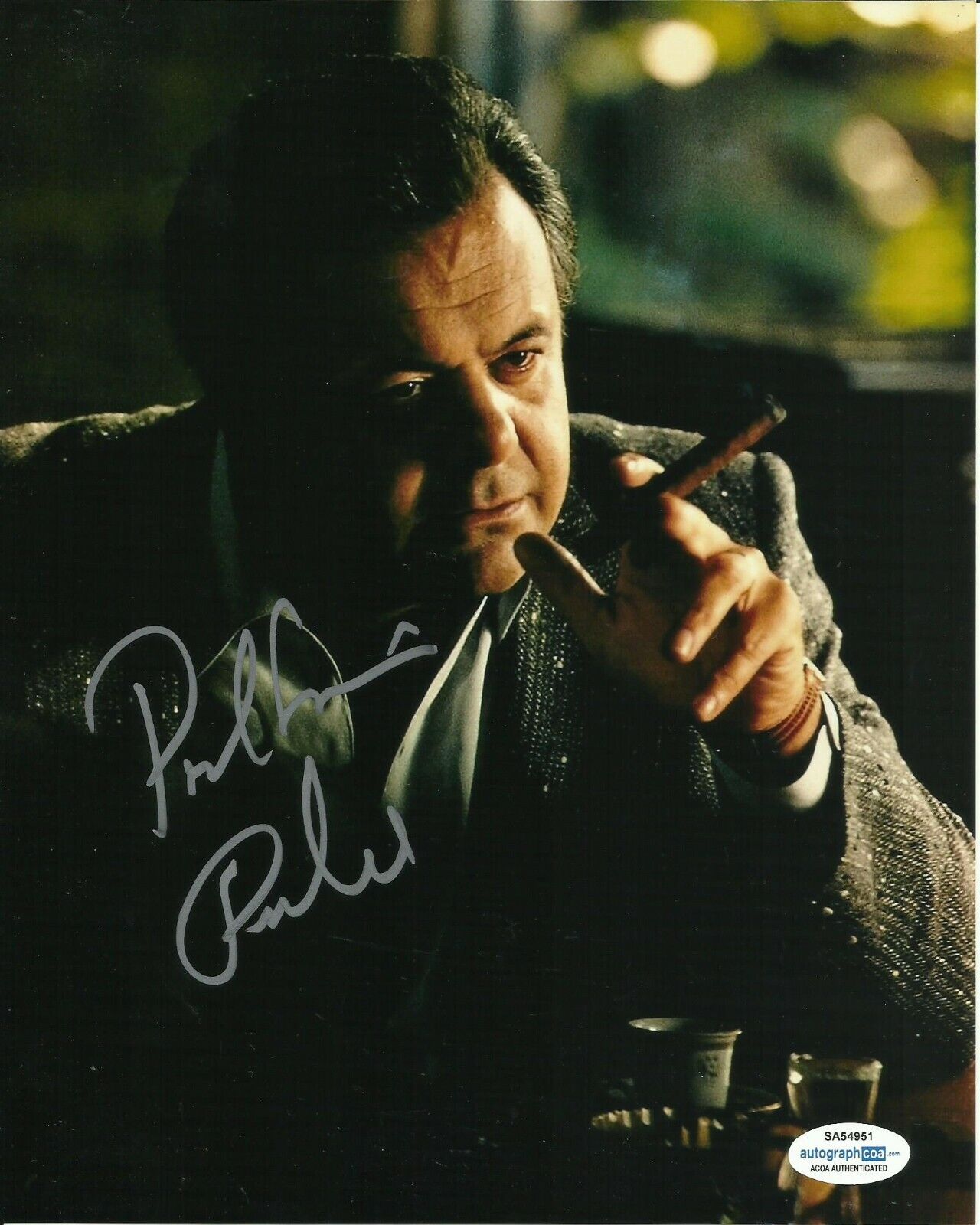 PAUL SORVINO SIGNED GOODFELLAS Photo Poster painting UACC REG 242 FILM (3) ALSO ACOA CERTIFIED