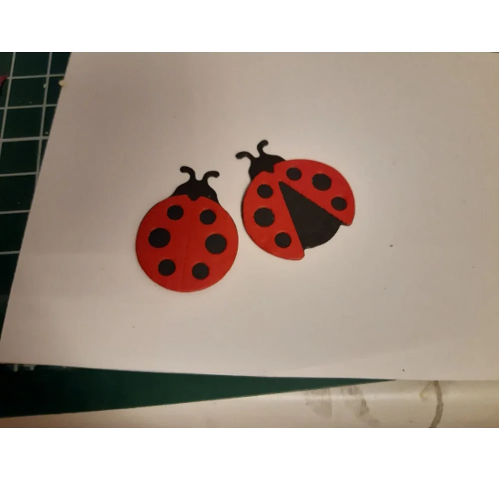 Ladybug Metal Cutting Dies Stencil Template For DIY Scrapbooking Embossing Paper Greeting Card Album Decor Mold Craft Dies 2019