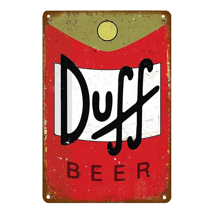 Duff- Vintage Tin Signs/Wooden Signs - 8*12Inch/12*16Inch