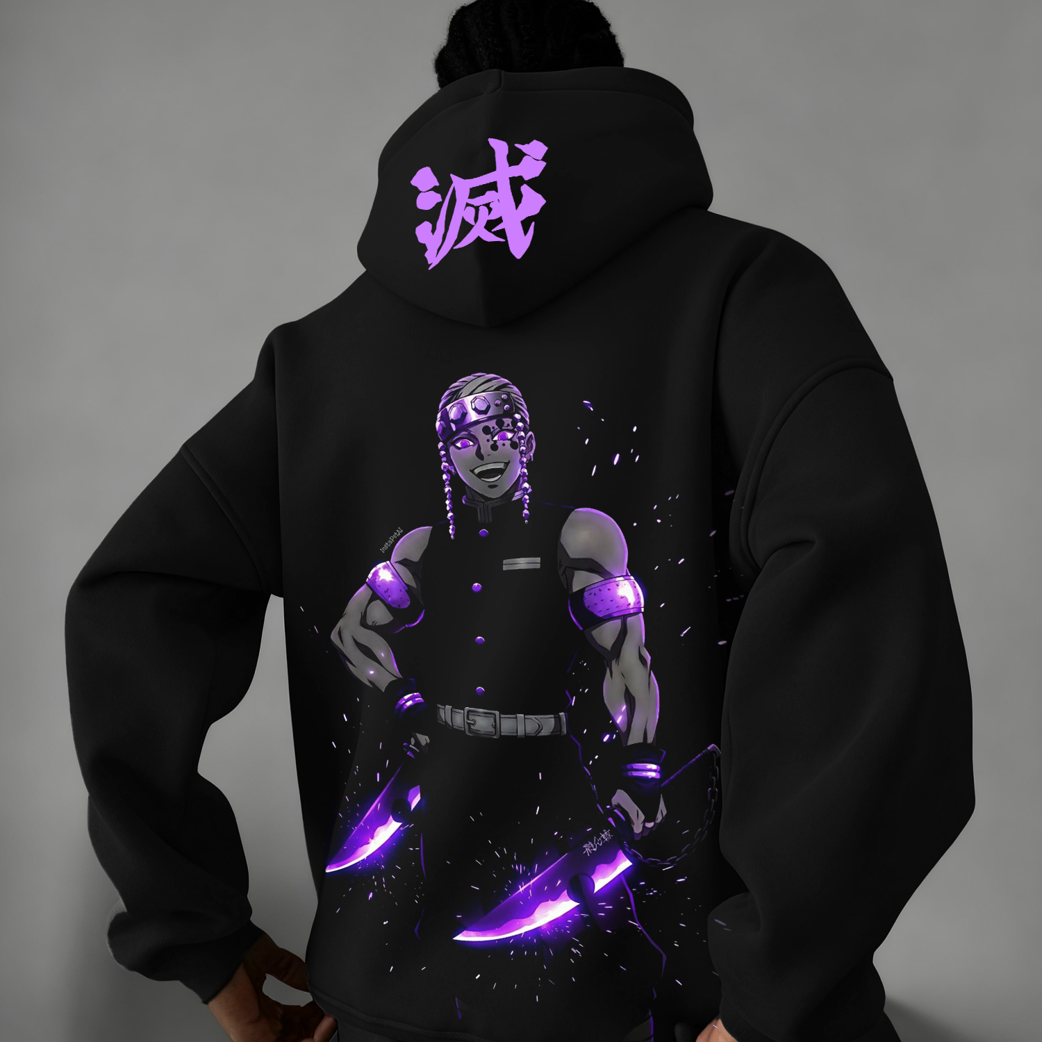 Stands Out with Satoru Gojo Anime Hoodie &ndash; Stylish and Bold Design for Fans