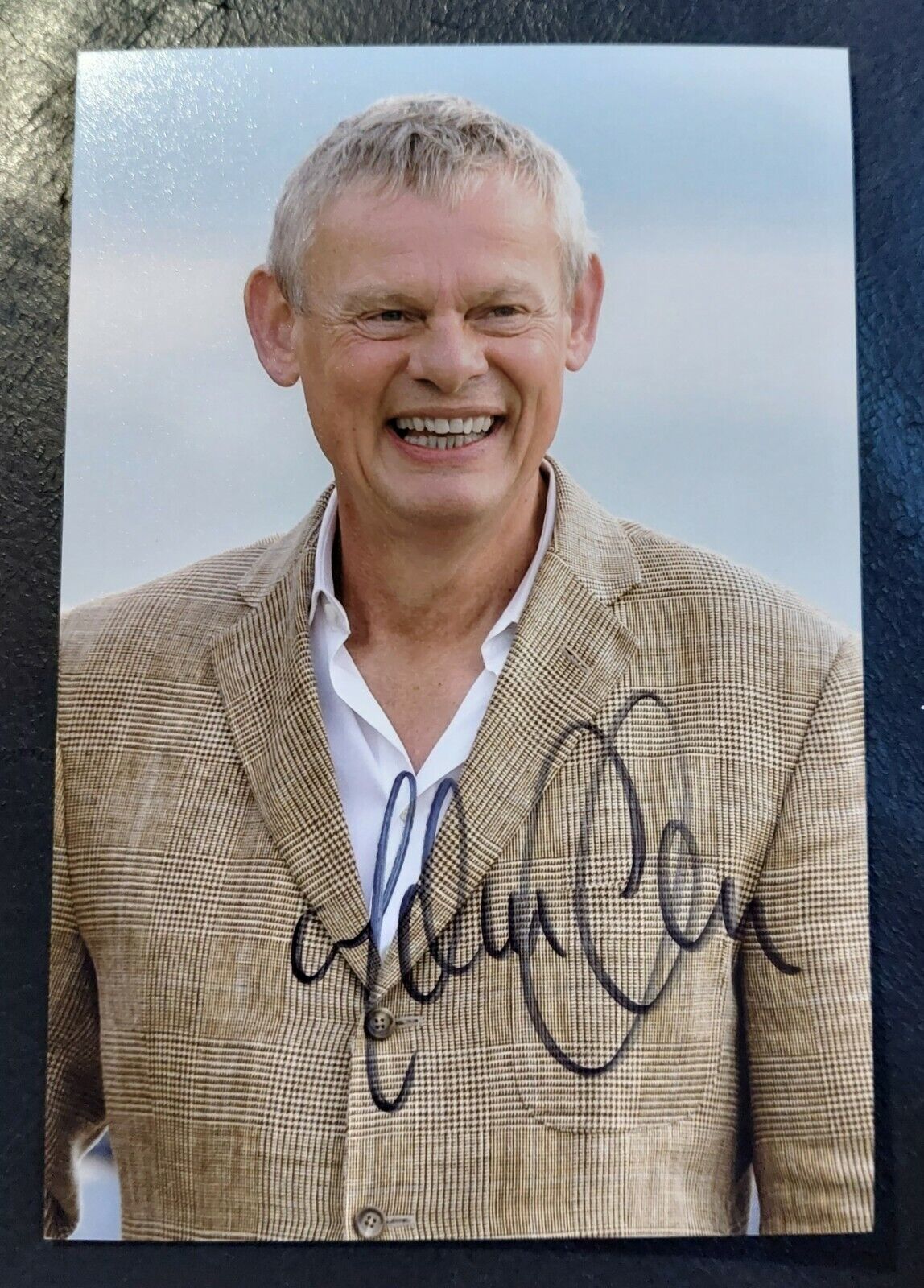 Martin Clunes Doc Martin Signed Autographed 6x4 Inch Picture