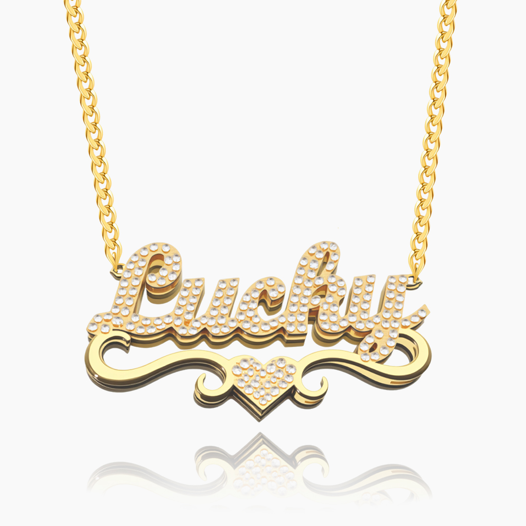 Custom Iced-Out Name Necklace