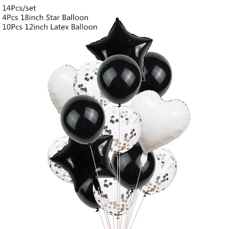 Cartoon Panda Theme Birthday Party Decorations Disposable Tableware Sets Plate Napkin Panda Party Balloon Baby Shower Favors