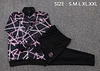 25/26 PSG black starry sky long zipper Training Jacket Set