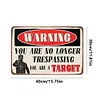 Trespass Warning - Vintage Metal Signs - 20*30cm/30*40cm - Warning