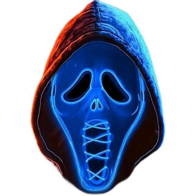 Halloween Ghost Face Mask | Scary Skull Horror Full Head Costume Prop