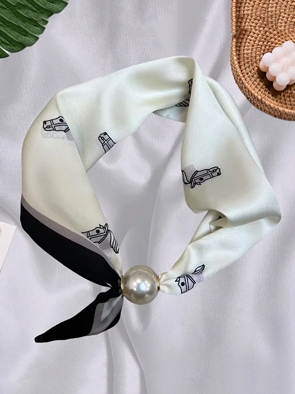 Split-Joint Printed Shawl&Scarf