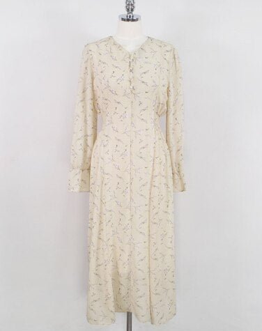 New Autumn Girls Dress Women Vintage Casual Long Sleeve chiffon Dresses Female V neck White Dress Boho Robe Femme Vestido