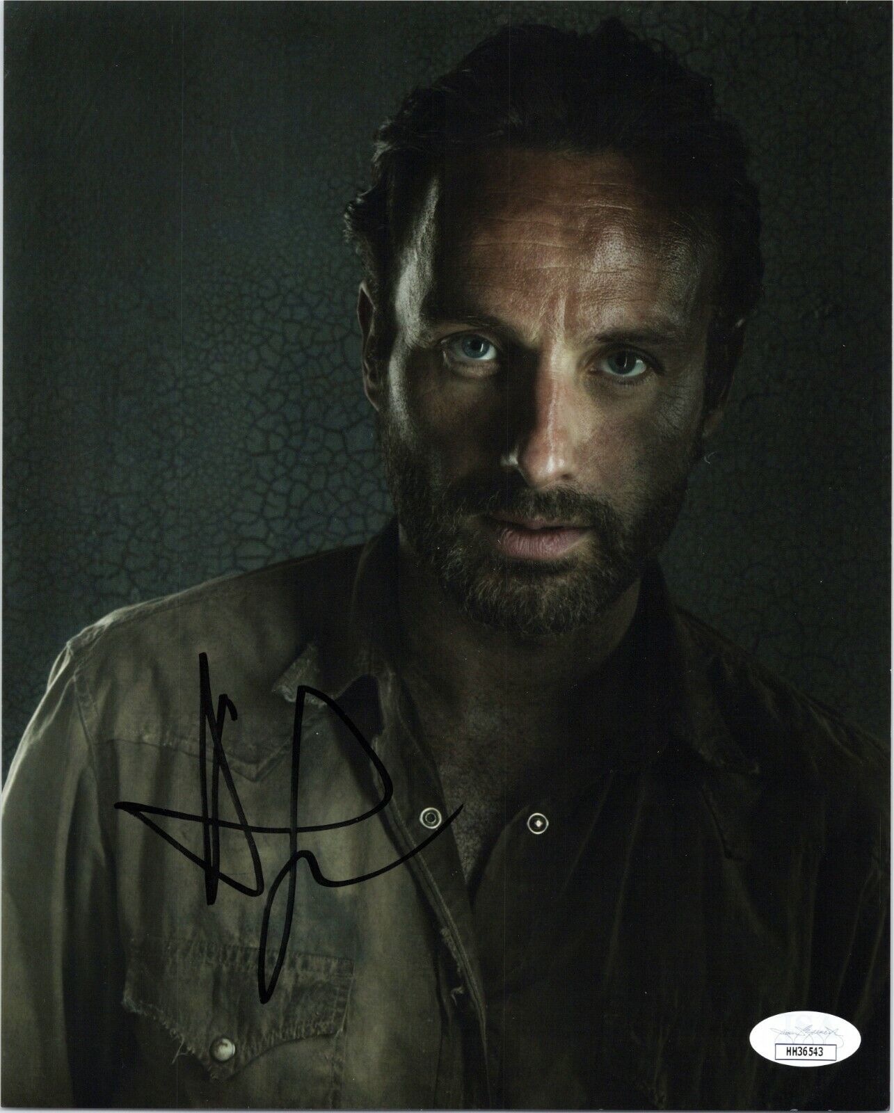 ANDREW LINCOLN Authentic Hand-Signed RICK - WALKING DEAD