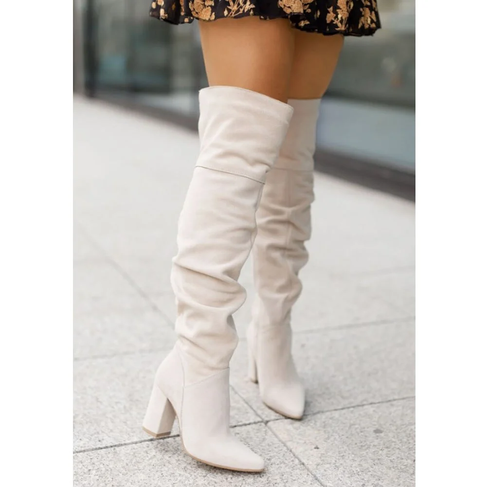 Breakj On Sale Top Quality Female Cowgirls Zipper Ridding Boots For Women Chunky Heels Fashion Vintage Casual Walking Shoes