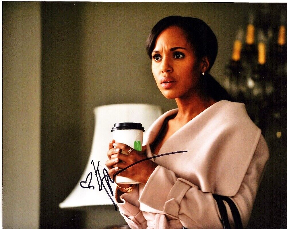 Kerry Washington Signed - Autographed - Auto SCANDAL 8x10 inch Photo Poster painting