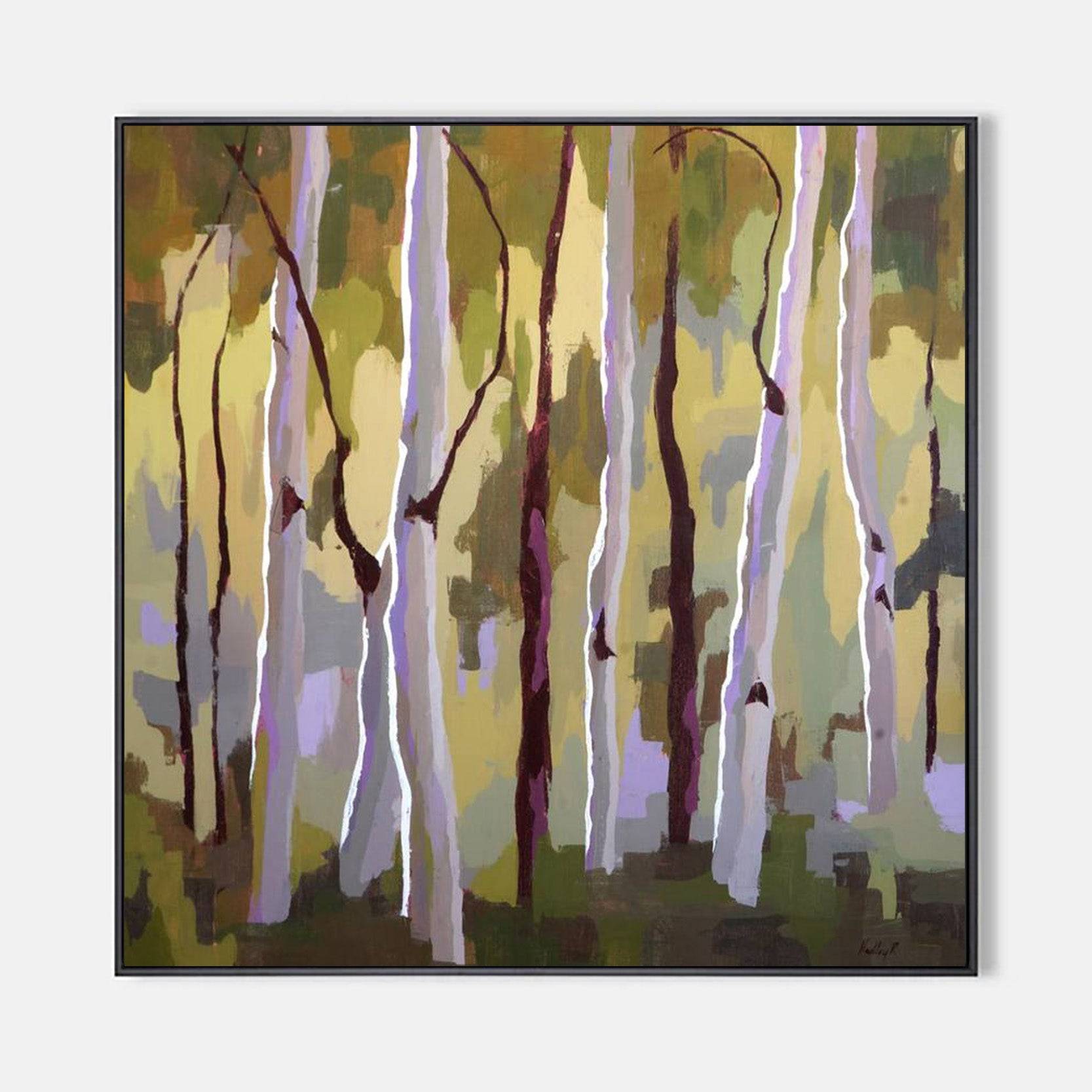 Arabelart AR925 - Framed Canvas Art - Hand-Painted Masterpiece