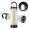 Foldable Outdoor Camping Lantern Rechargeable Portable Emergency Flashlight