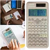 Standard Scientific Calculator 2-Line Display for Students in Middle/High School