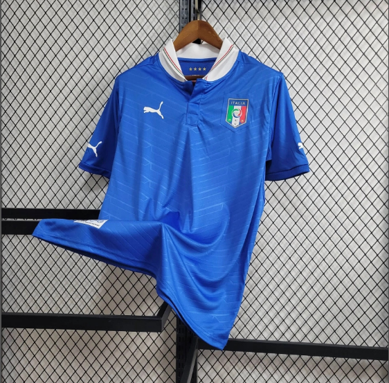 Retro 2012 Euro Italy Home Football Jersey Thai Quality
