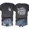 The Impossible has Happened Vin Scully Tee