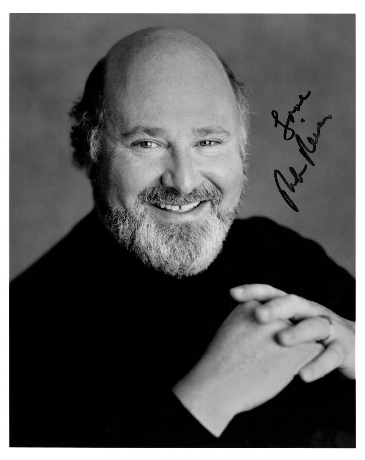 ROB REINER hand-signed FANTASTIC 8x10 PORTRAIT w/ lifetime coa ALL IN THE FAMILY