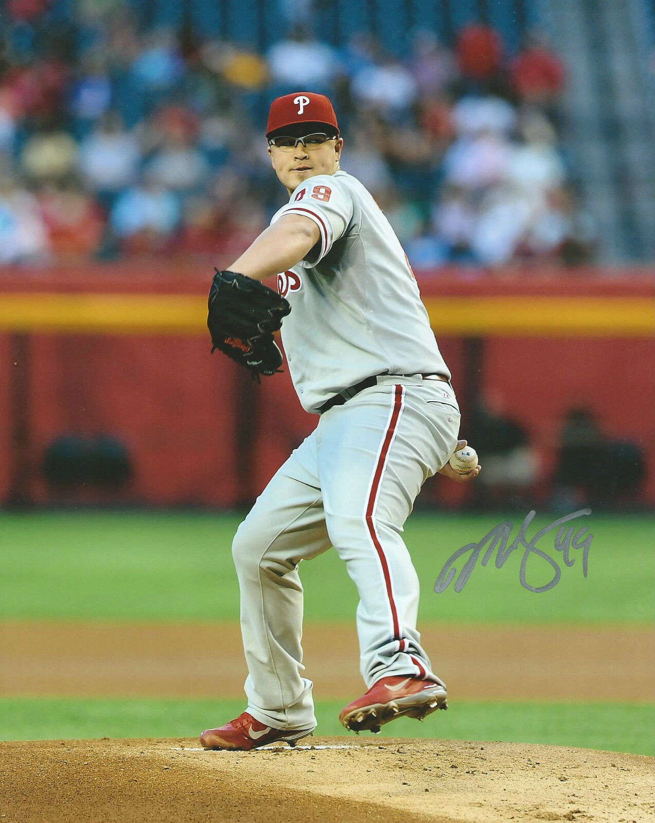 **GFA Philadelphia Phillies *VANCE WORLEY* Signed 8x10 Photo Poster painting V1 COA**