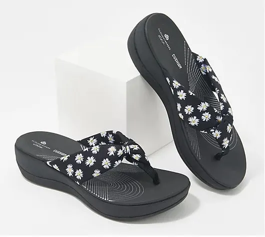 2021 Fashion Women Slippers Elegant Printed Solid Color Ladies Wedge Sandals New Casual Outdoor Beach Slippers Female Flip Flop
