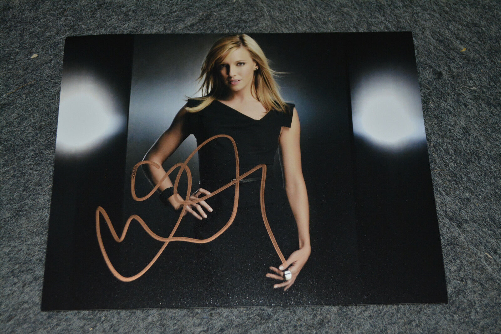 KATIE CASSIDY signed autograph In Person 8x10 GOSSIP GIRL