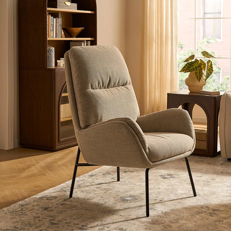 Leon Performance Fabric Armchair