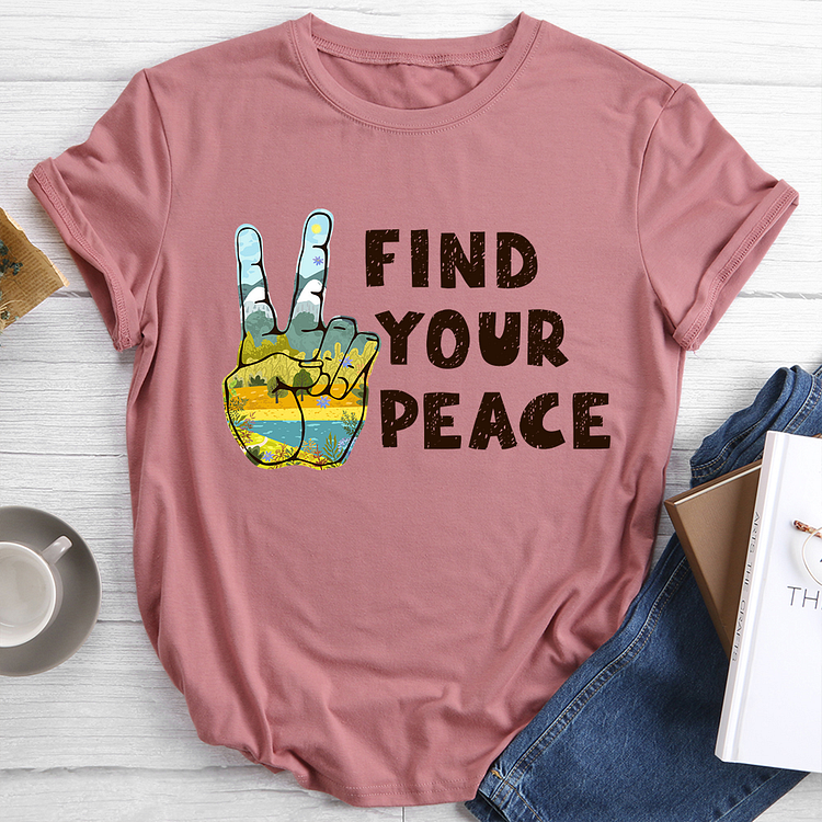 Find Your Peace Love T-Shirt Tee