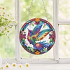 (US Local)3pcs/set Hummingbird Diamond Painting Hanging Pendant Rhinestone Diamond Art Pendants
