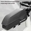 Bicycle Magnetic Lid Top Tube Bag Bicycle Front Frame Bag for Mountain Road Bike