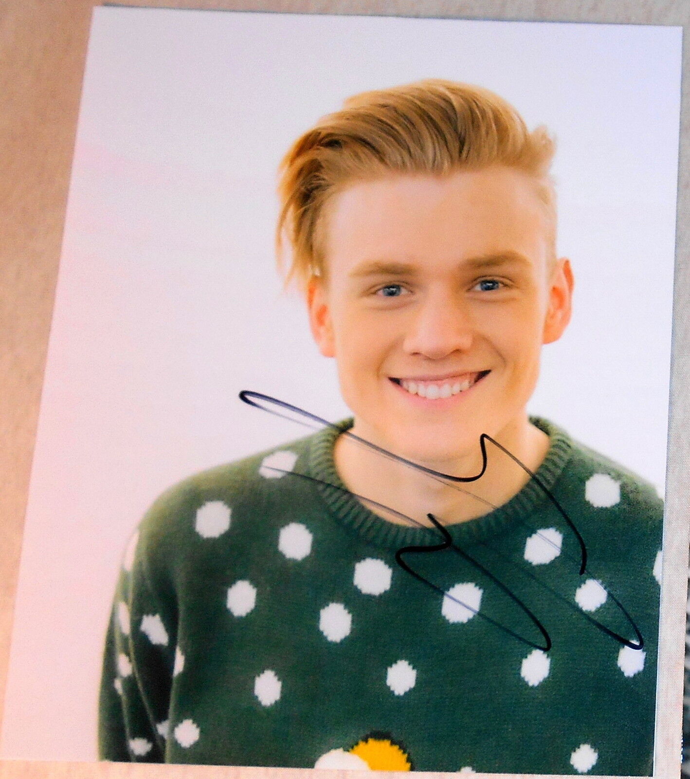 TRISTAN EVANS SIGNED AUTOGRAPH THE VAMPS