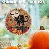 Black Cat DIY Diamond Painting Hanging Ornament 20cm for Adults