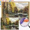 Landscape - Round AB Drills Diamond Painting(45*65cm)