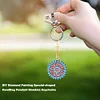 4pcs DIY Full Special-Shaped Diamond Painting Bag Pendant Mandala Keychains