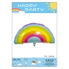 10PCS Cartoon Cloud Rainbow Aluminum Film Balloons Baby Kids Birthday Themed Party Decoration