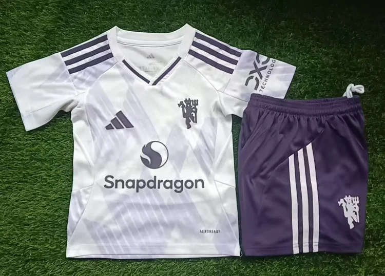 2025-26 new season-Manchester United away-jerseys-children's wear