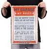 My Garage My Rules - Vintage Metal Signs - 20*30cm/30*40cm