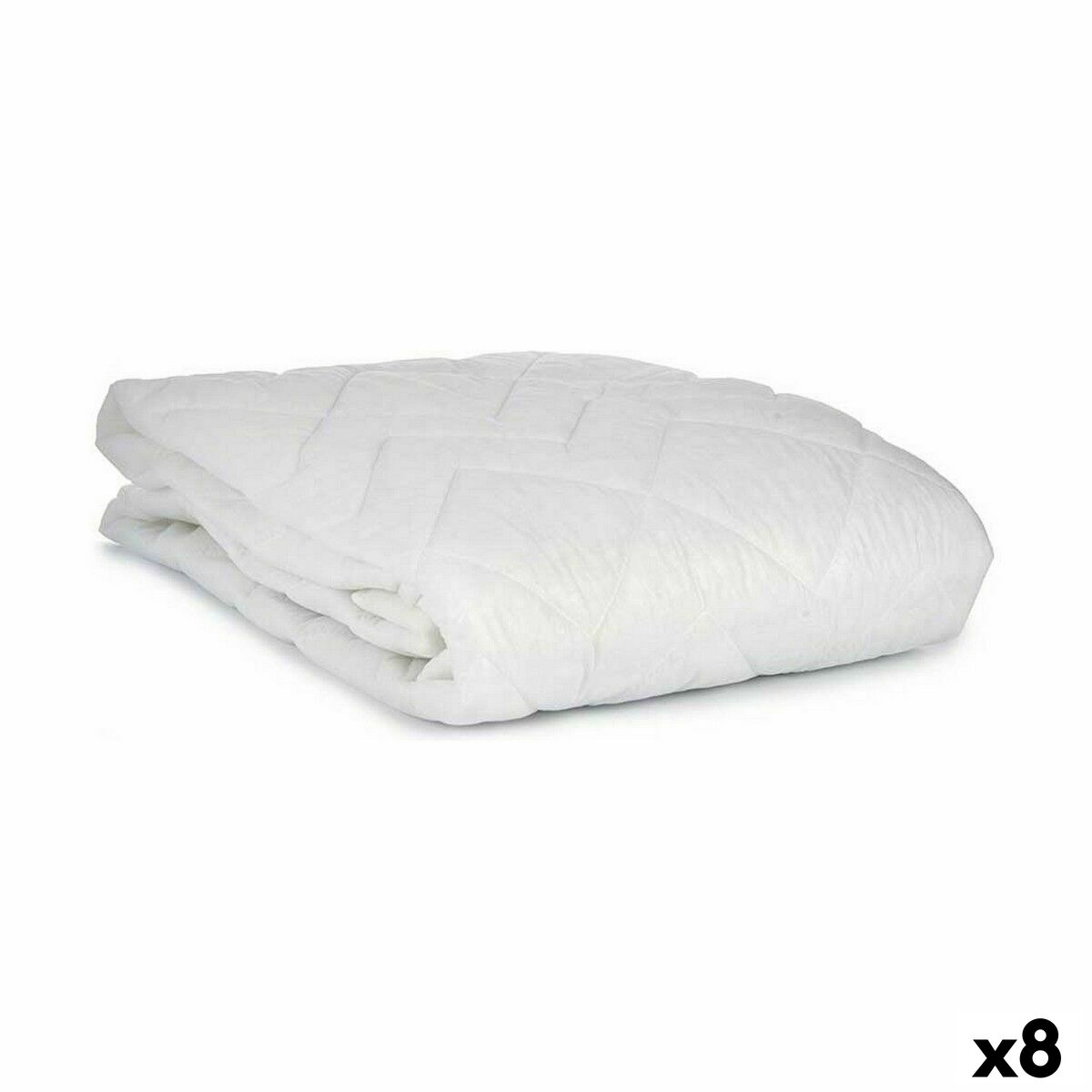 Mattress protector Gift Decor White 90 x 190 cm