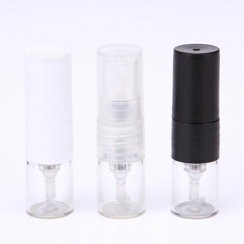 Perfume Sub-bottling 1ml Glass High-end Portable Direct Sample Sub-bottling Artifact Fine Spray Press Empty Bottle