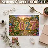 2027 Goblins DIY Diamond Painting Calendar for Adults Wall Ornaments Diamonds Arts Dates 11.81x9.45 Inch Gem Painting Art Walls Date for Home Business Office Planning Decor