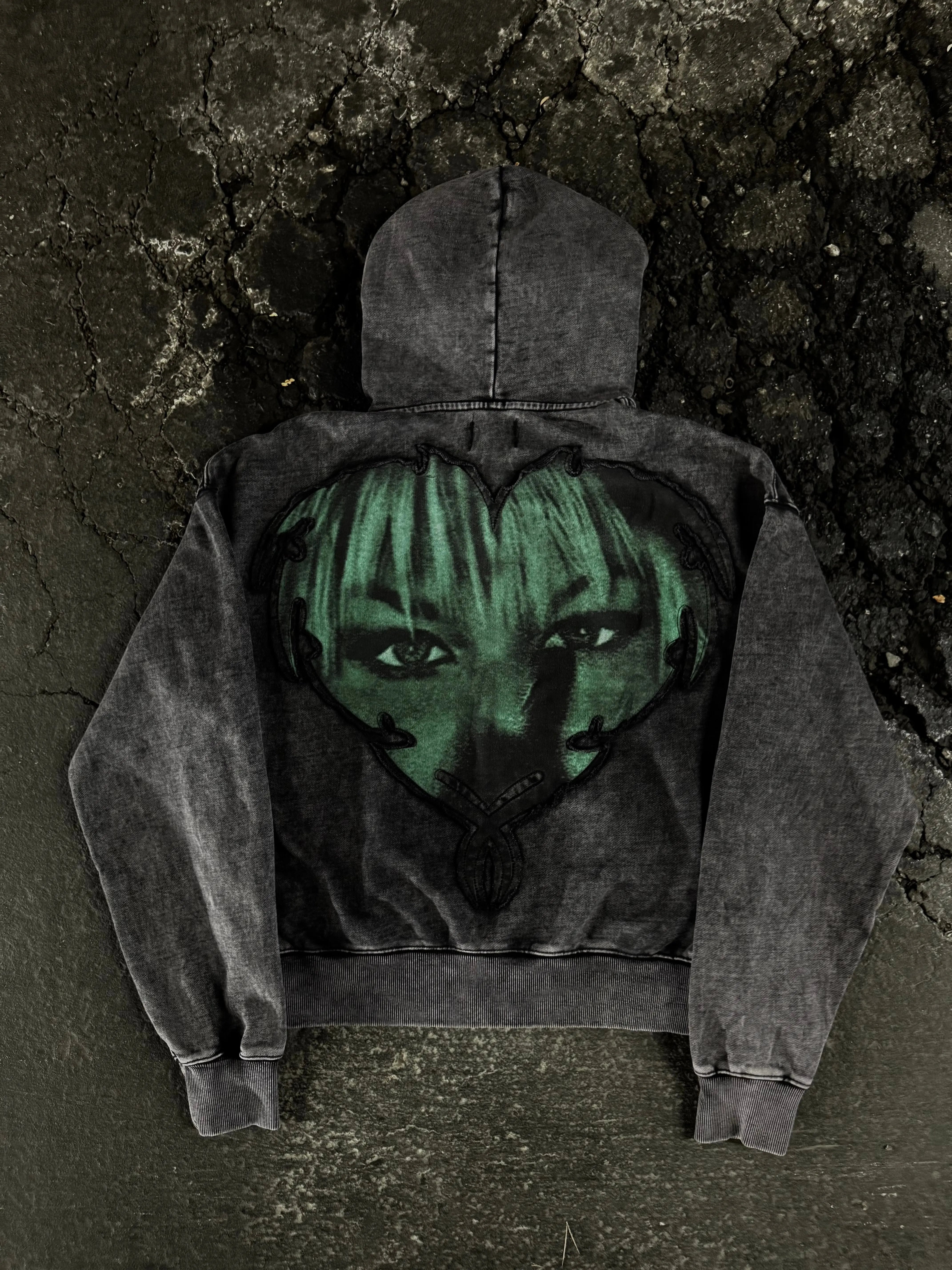 “Neon Love” Zip-Up