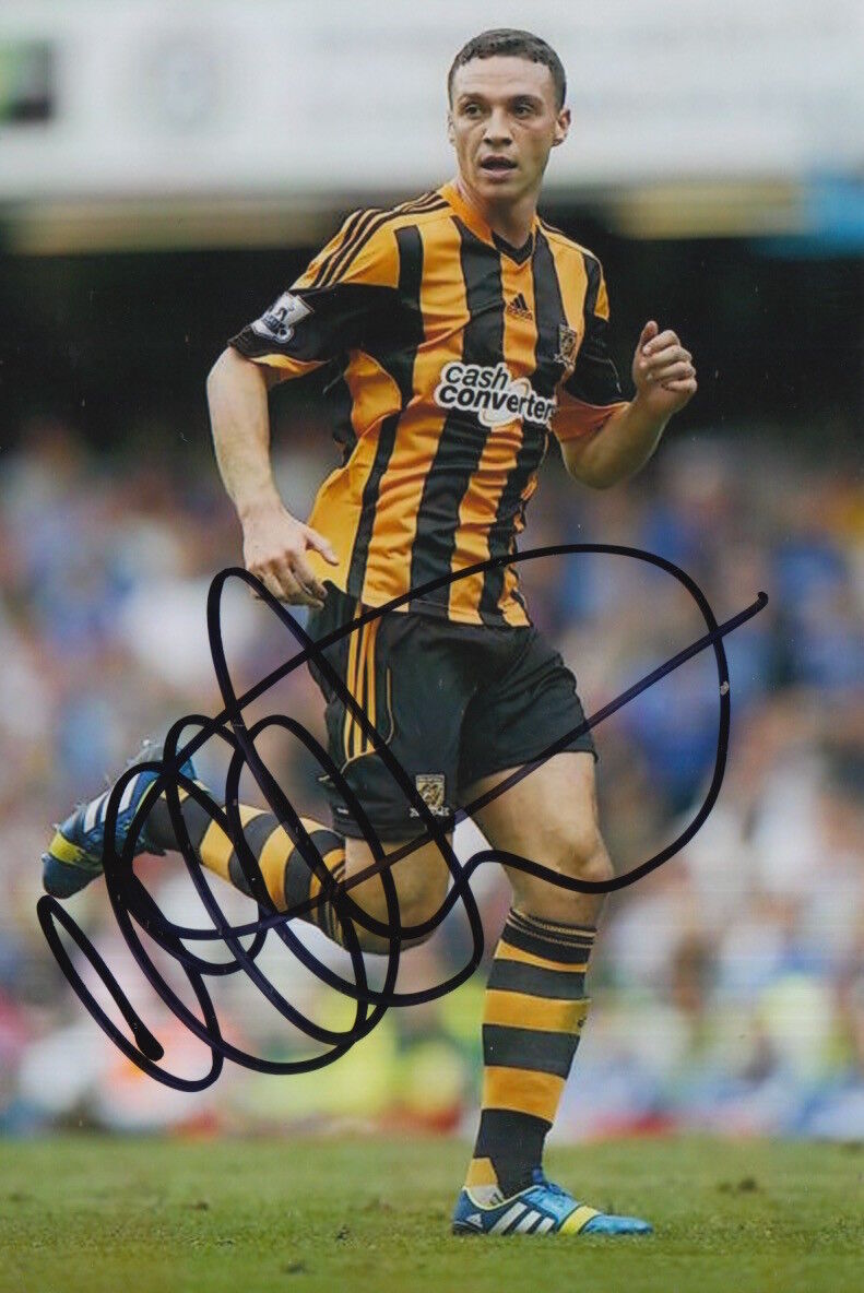 HULL CITY HAND SIGNED JAMES CHESTER 6X4 Photo Poster painting 1.