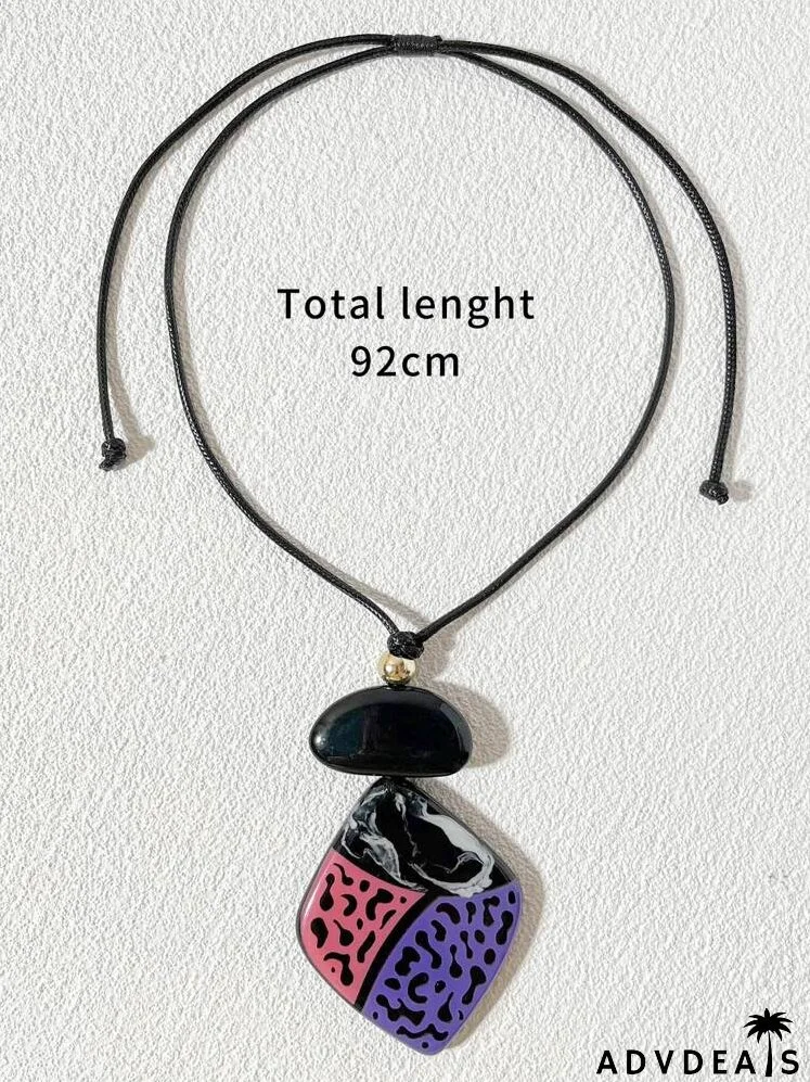 Geometric Charm Necklace