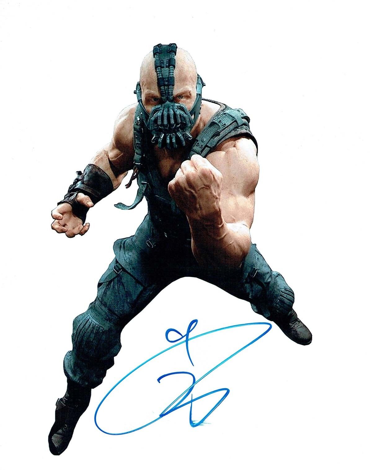 Tom HARDY RARE Signed Autograph 10x8 Photo Poster painting COA AFTAL Bane BATMAN Villain