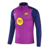 Barcelona 1/4 Zip Tracksuit 2025/26 Purple