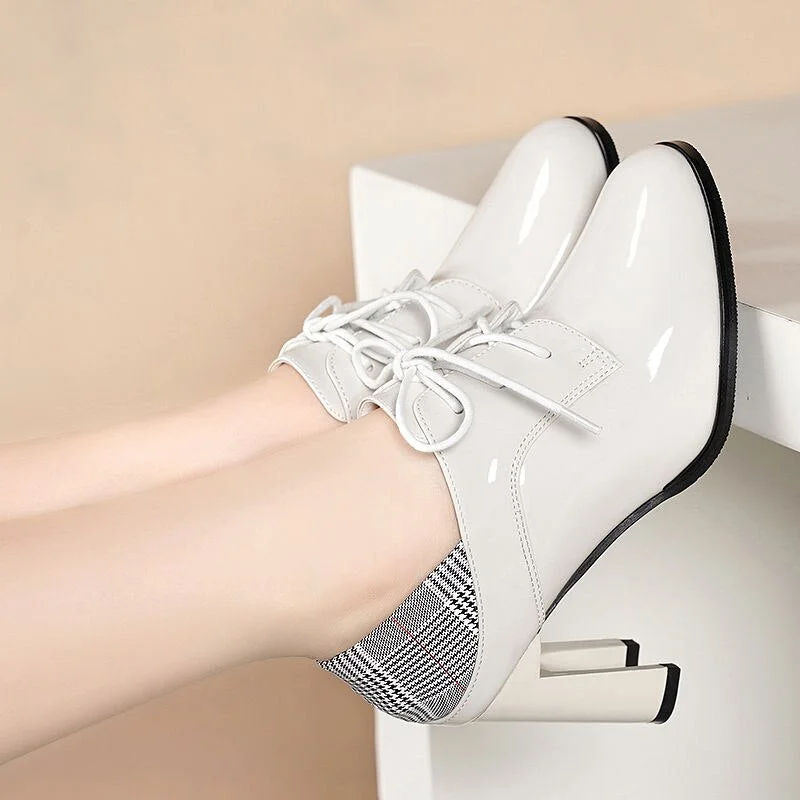 2020 NEW Autumn Shoes Woman High Heels Women Pumps Korea Style Work Shoe Round toe Female Footware Slip On Slides Fashion Beige